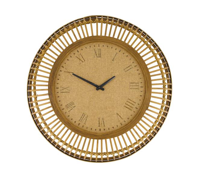 RELOJ RATTAN BAMBU60x10x60cm