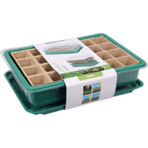 SET DE BANDEJA DE SEMBRADORA 5 PIEZAS 24 MACETAS