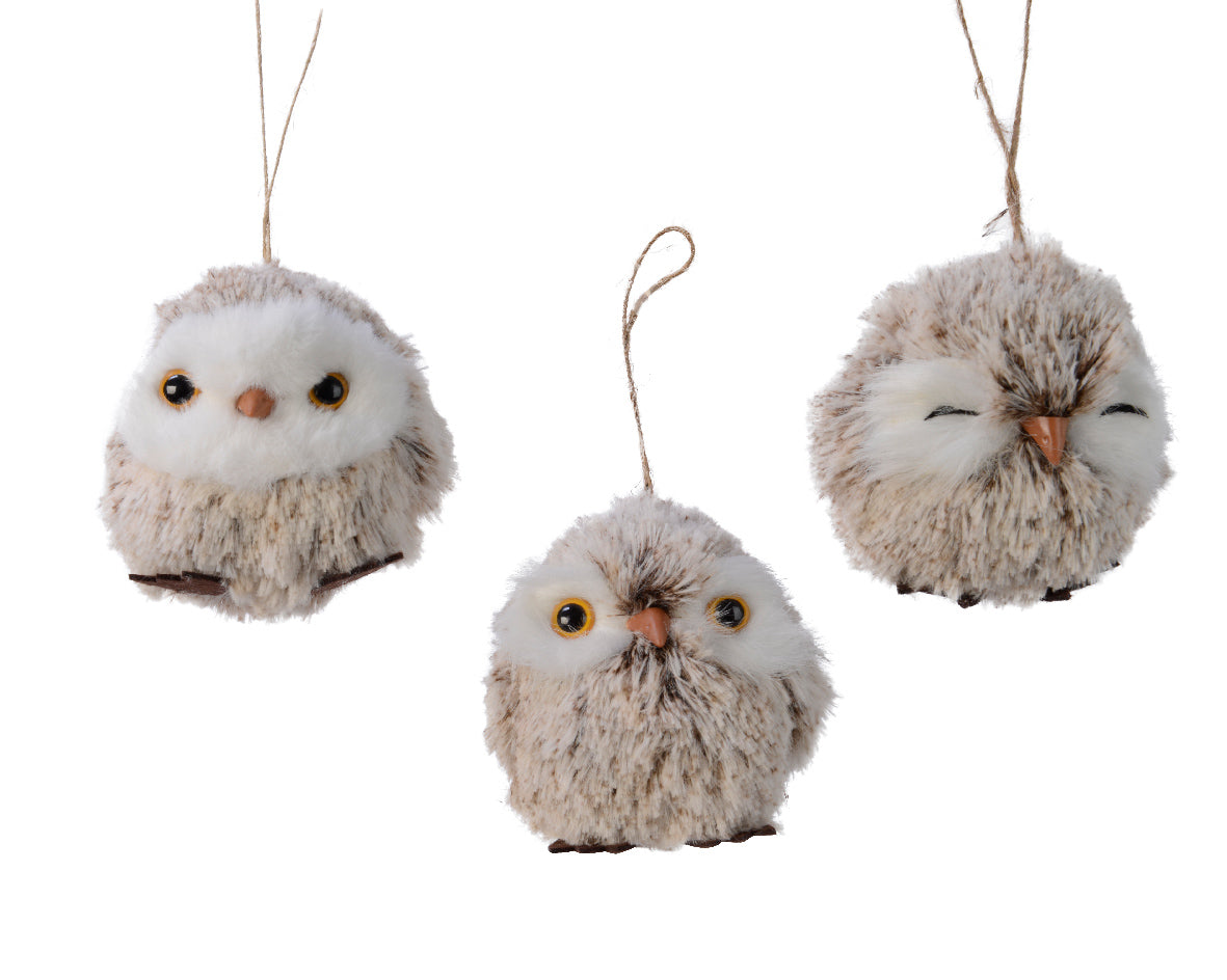 OWL POLYESTER 3ASS LIGHT BROWN
