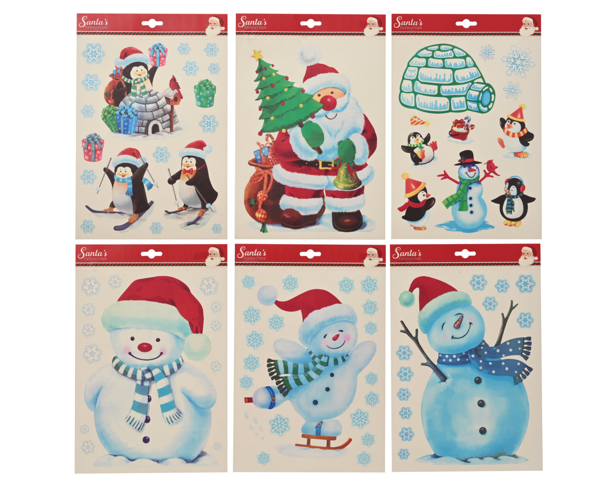 WINDOW DECORATION PVC 6COLOR MULTI