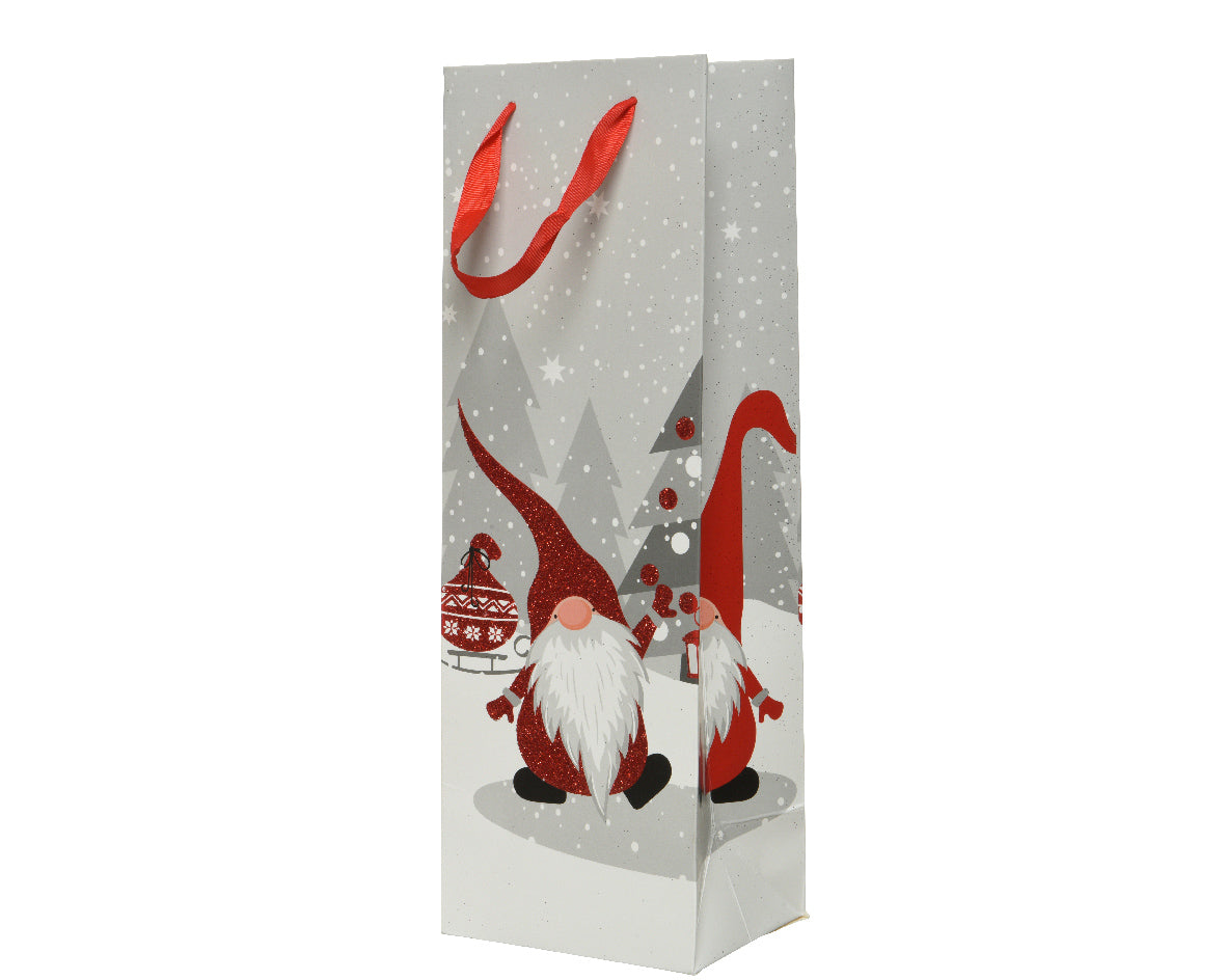 GIFTBAG PAPEL RECTANG. RED