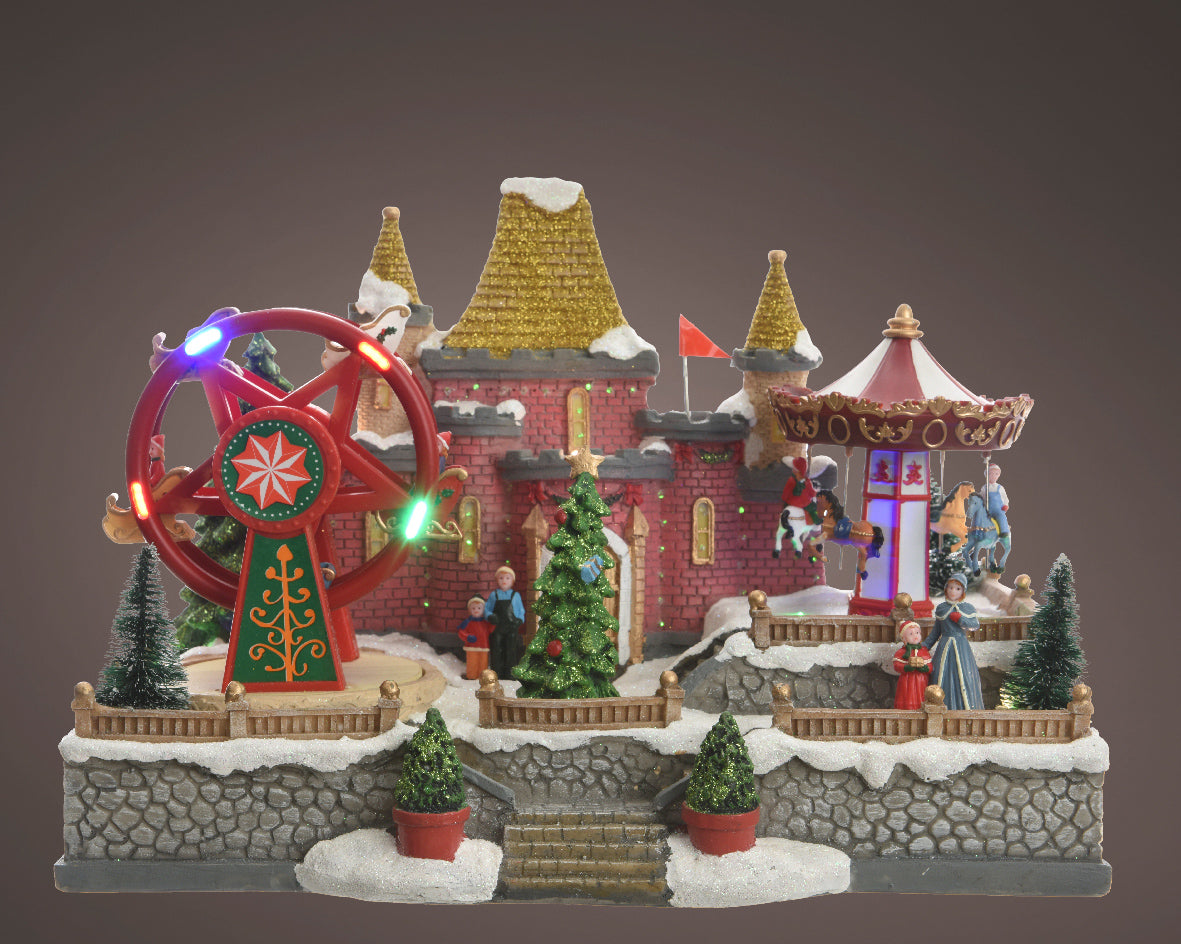 LED SCENERY POLYR 31X20X22CM INDOOR MULTI