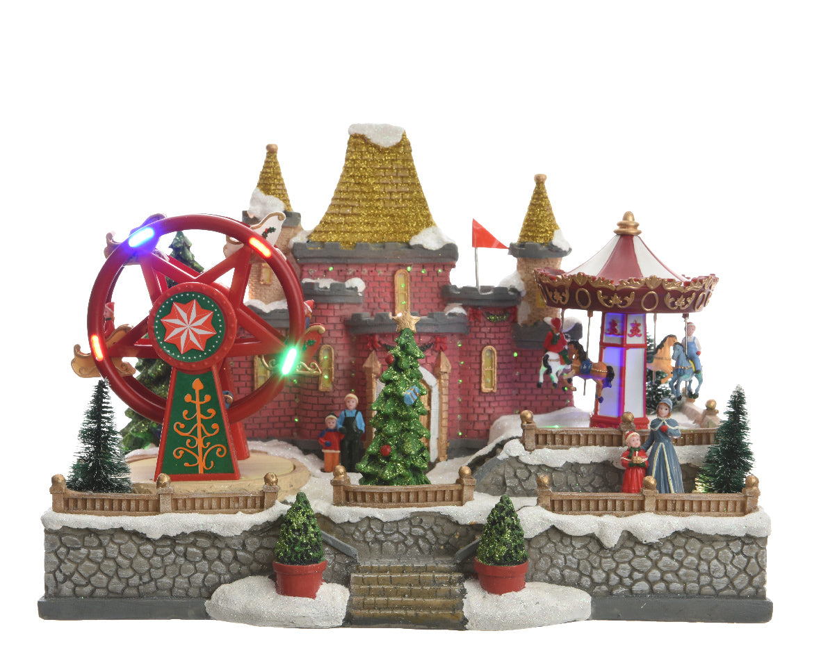 LED SCENERY POLYR 31X20X22CM INDOOR MULTI