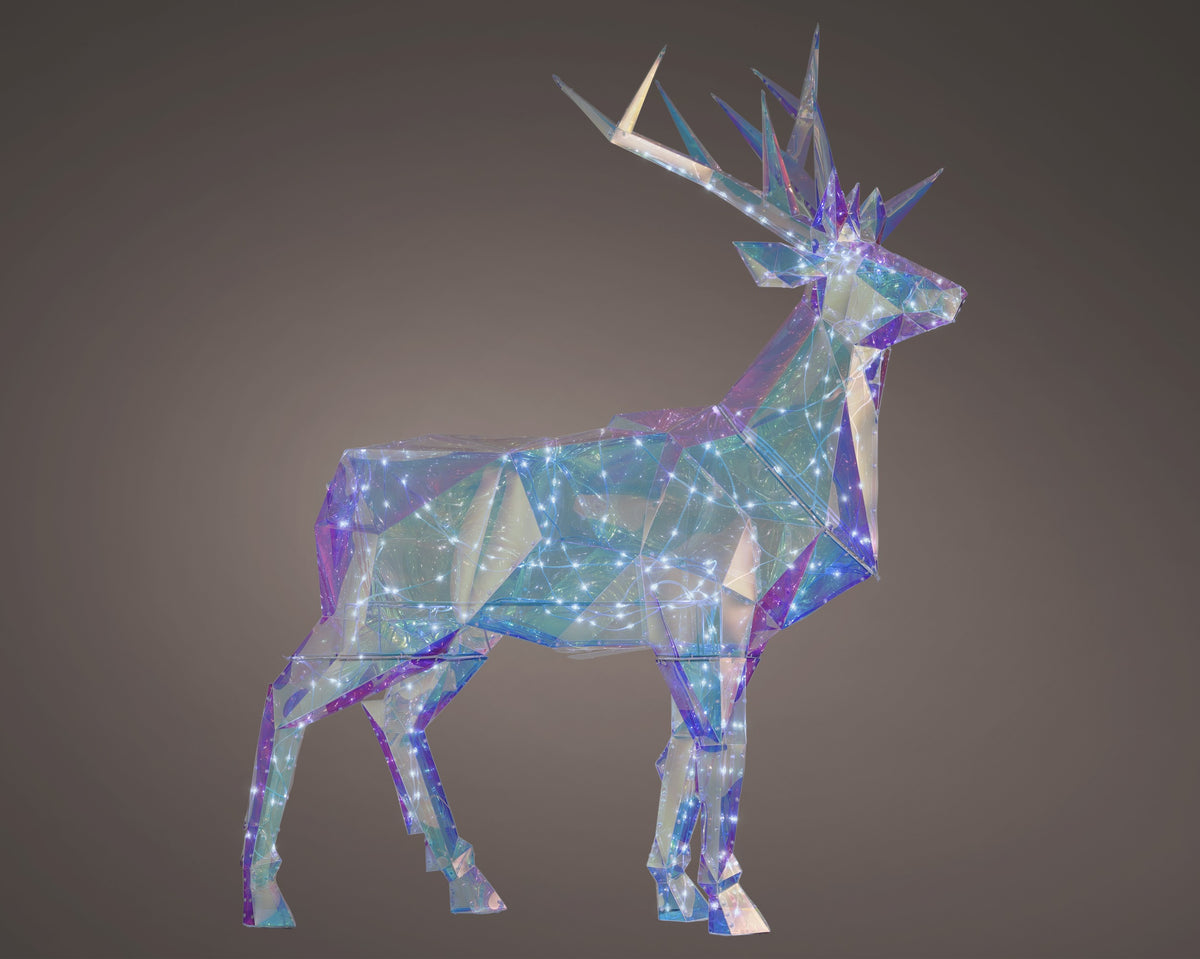 MICROLED REINDEER PET 52X119X145 COOLWHITE OUTDOOR