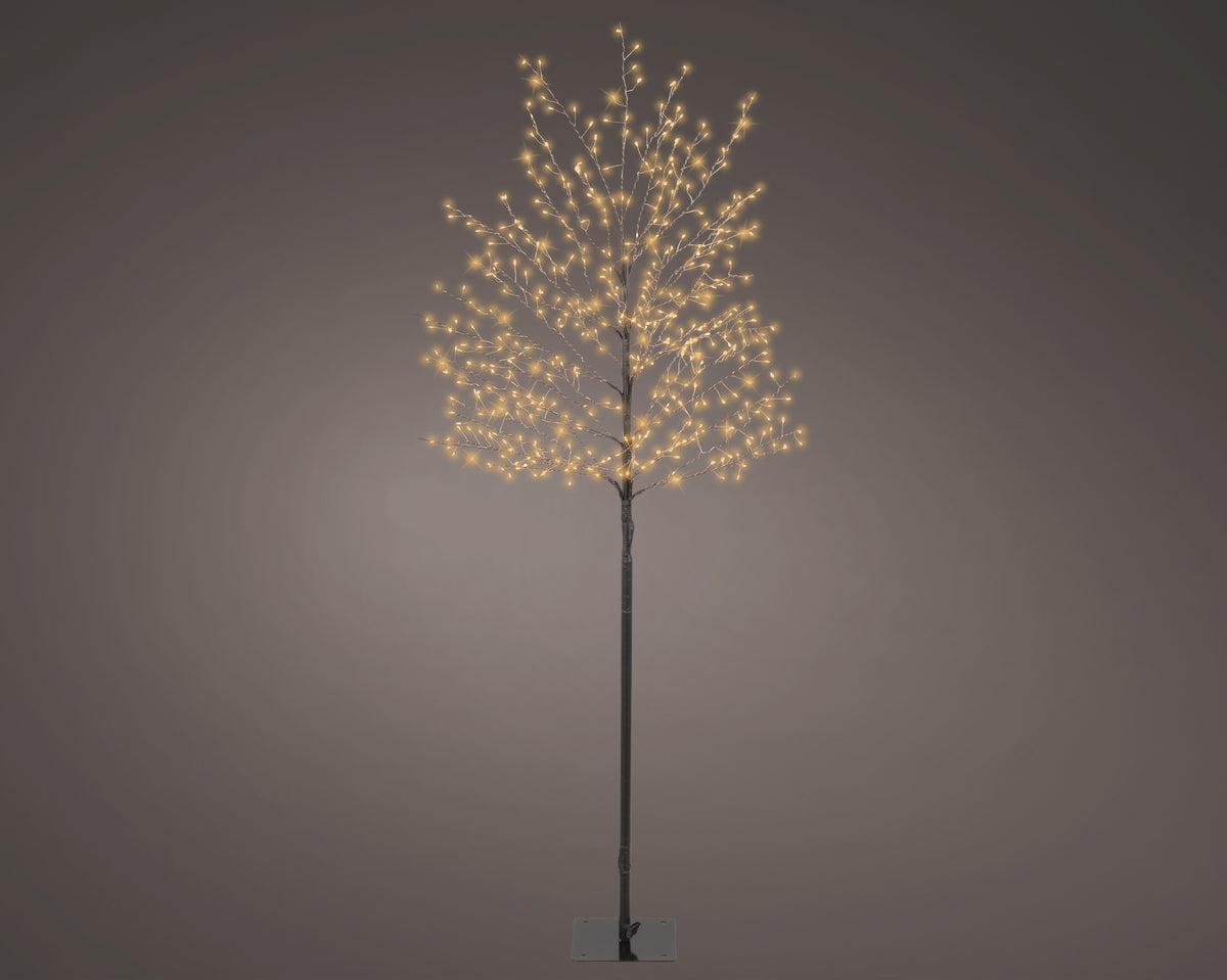 MICRO LED TREE PVC STEADY OUTDOOR BLACK/CLASSIC WARM DIÁMETRO 60CM X ALTO 150CM