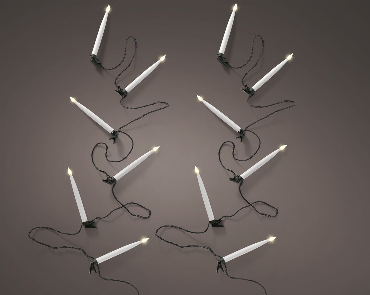 LED CANDLE LIGHTS STEADY OUTDOOR WHITE/WARM WHITE LARGO 1.5CM X ANCHO 950CM X ALTO 18CM