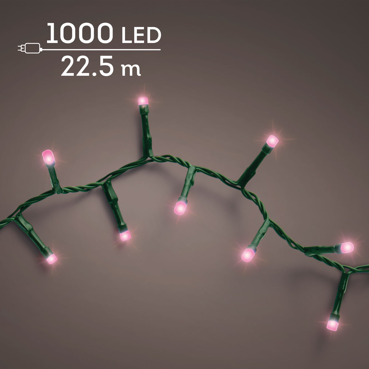 LED COMPACT LIGHTS 8 FUNCTION TWINKLE EFFECT OUTDO PQ