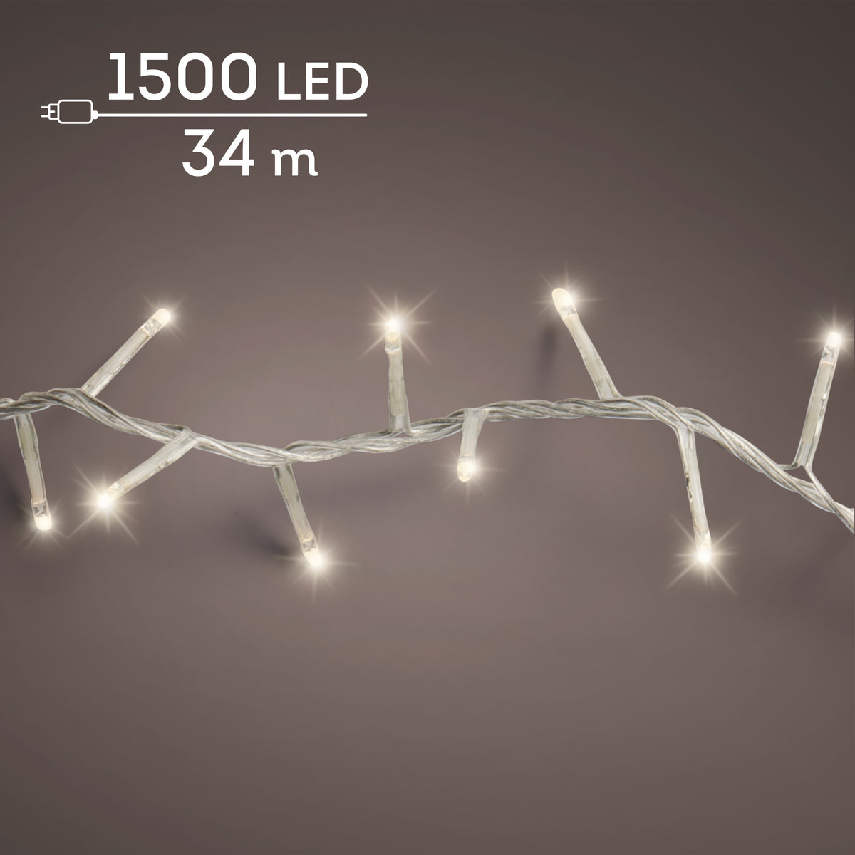 LED COMPACT LIGHTS 8 FUNCTION TWINKLE EFFECT OUTDO GR.