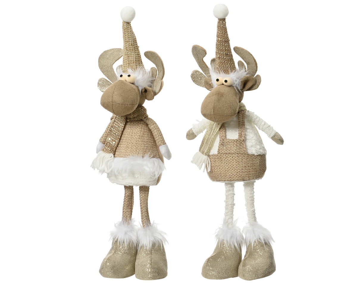 DEER POLYESTER 2ASS BEIGE