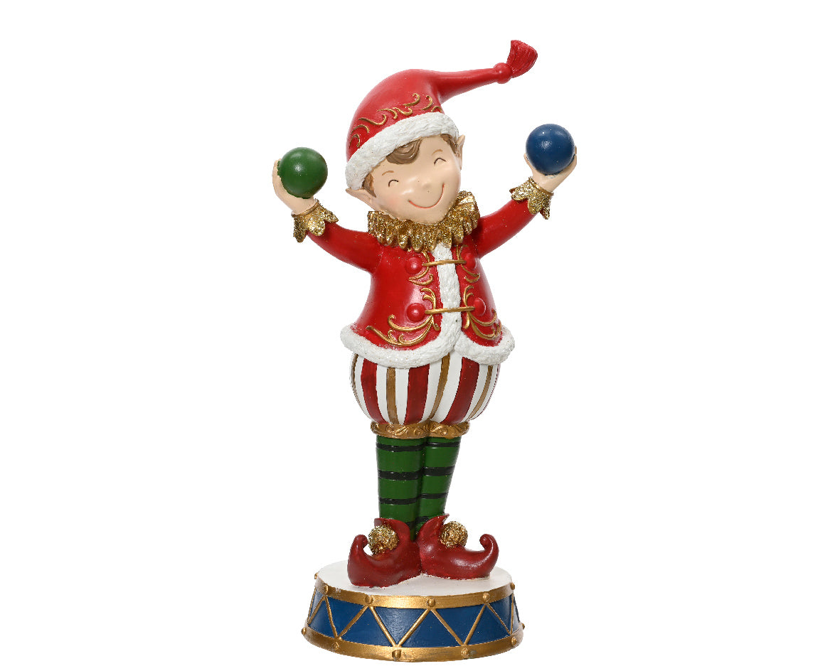 ELF POLYRESIN ELF BALLS RED