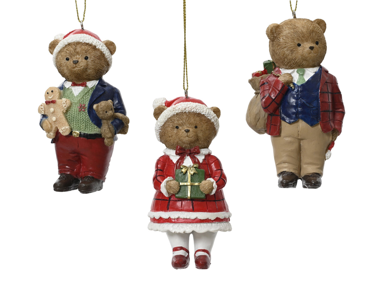 BEAR POLYRESIN 3ASS L6W4H11