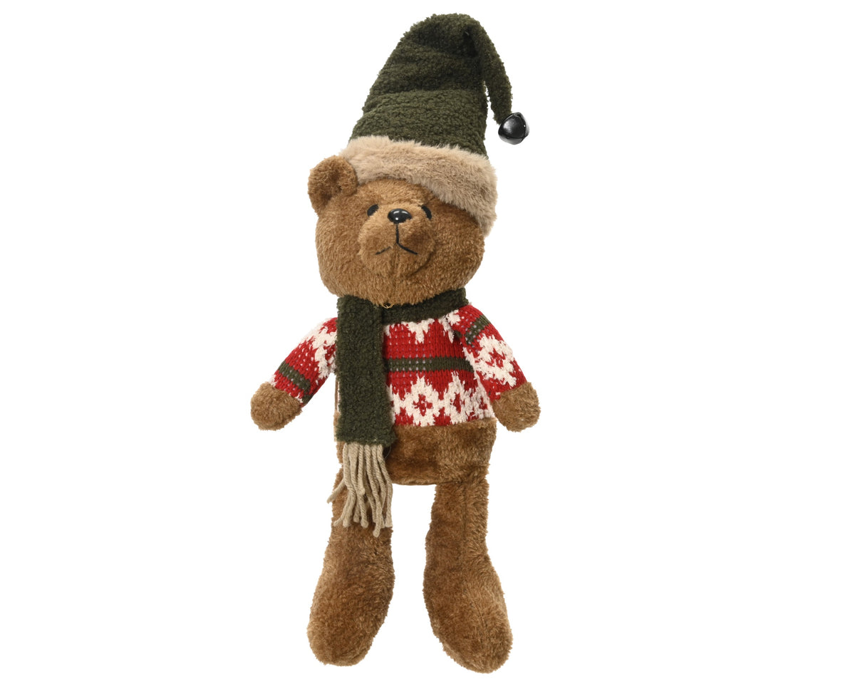 BEAR POLYESTER BEAR BROWN/COLOUR(S) LARGO 16CM X ANCHO 12CM X ALTO 39CM