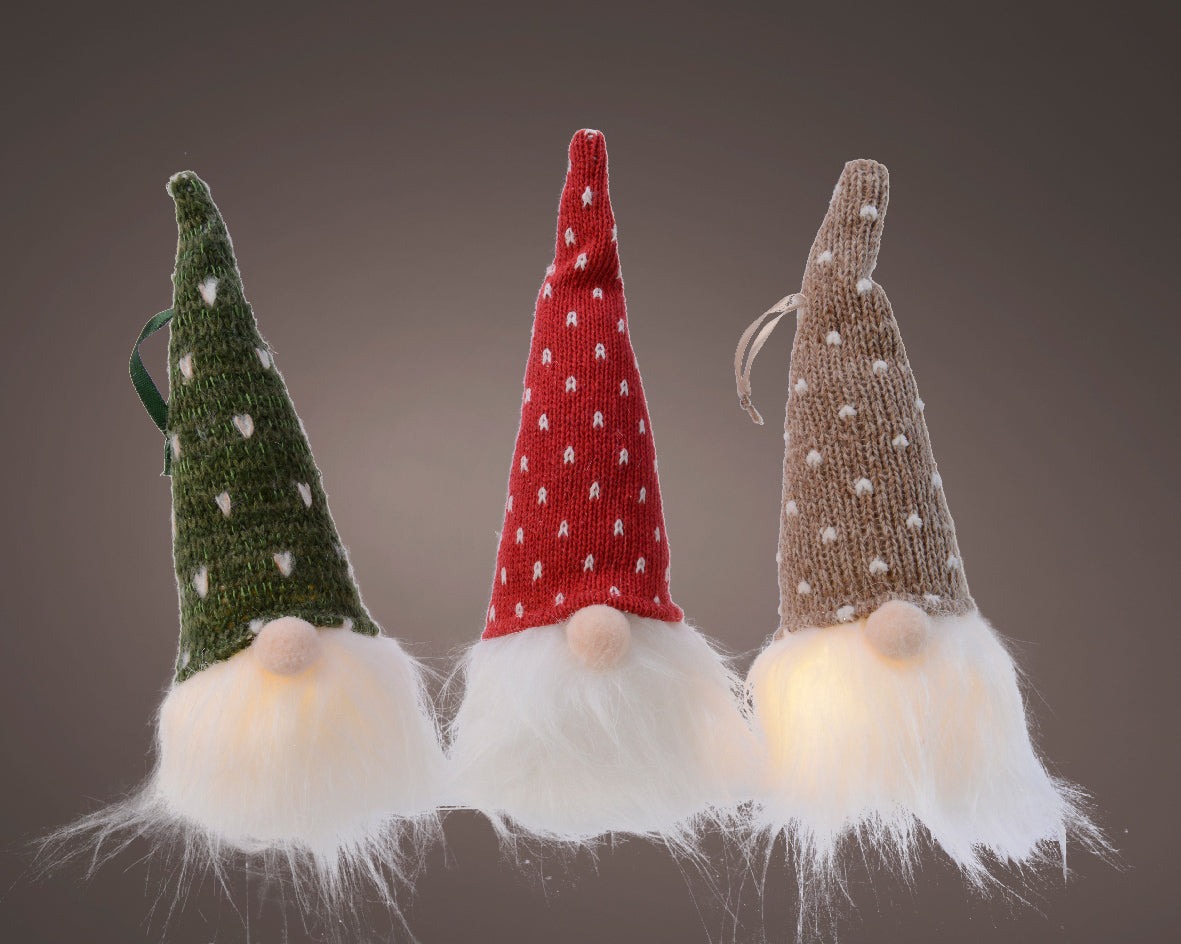 LED GNOME POLY STEADY WARM WHITE
