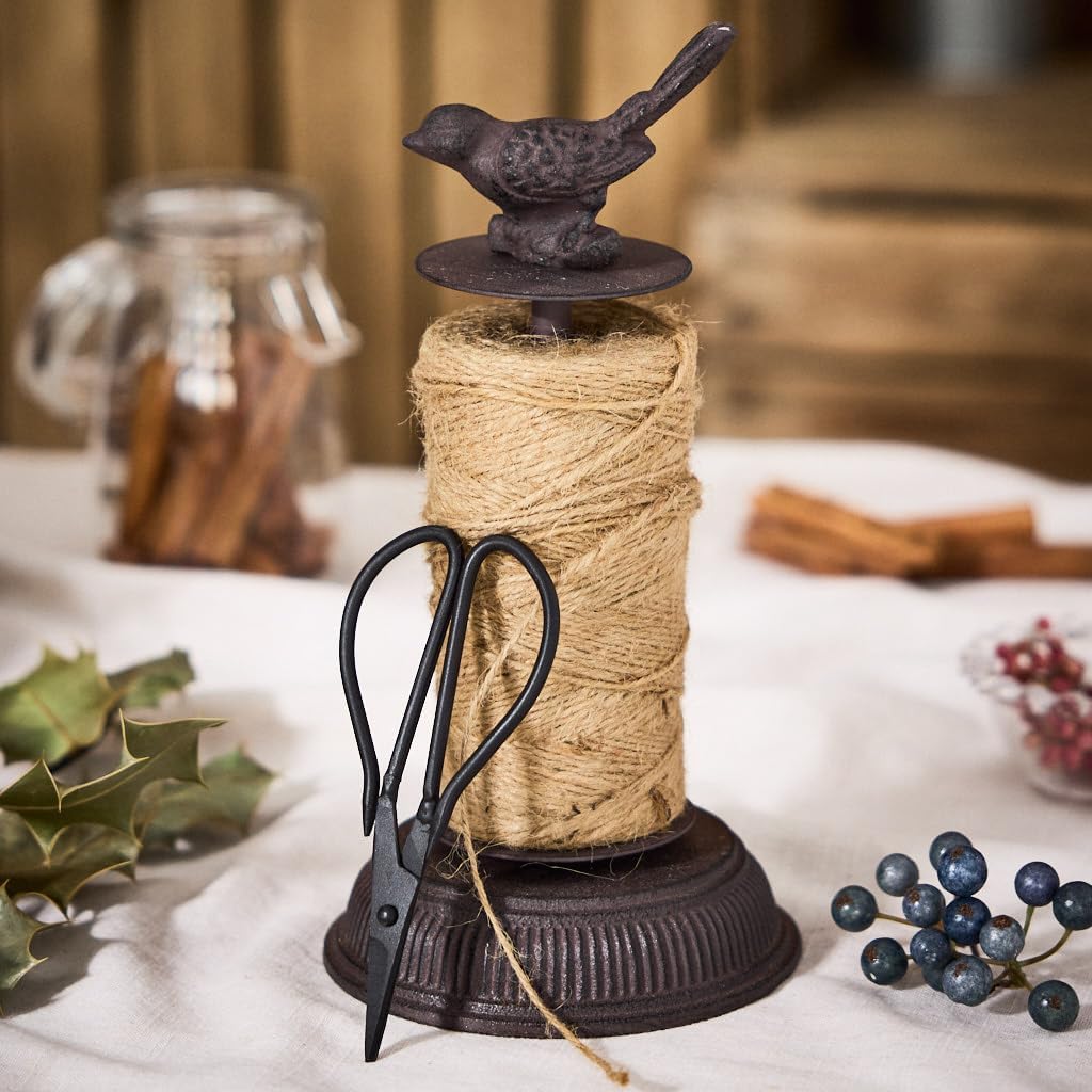 TIJERAS DECORATIVAS DE HIERRO FUNDIDO CON CUERDA