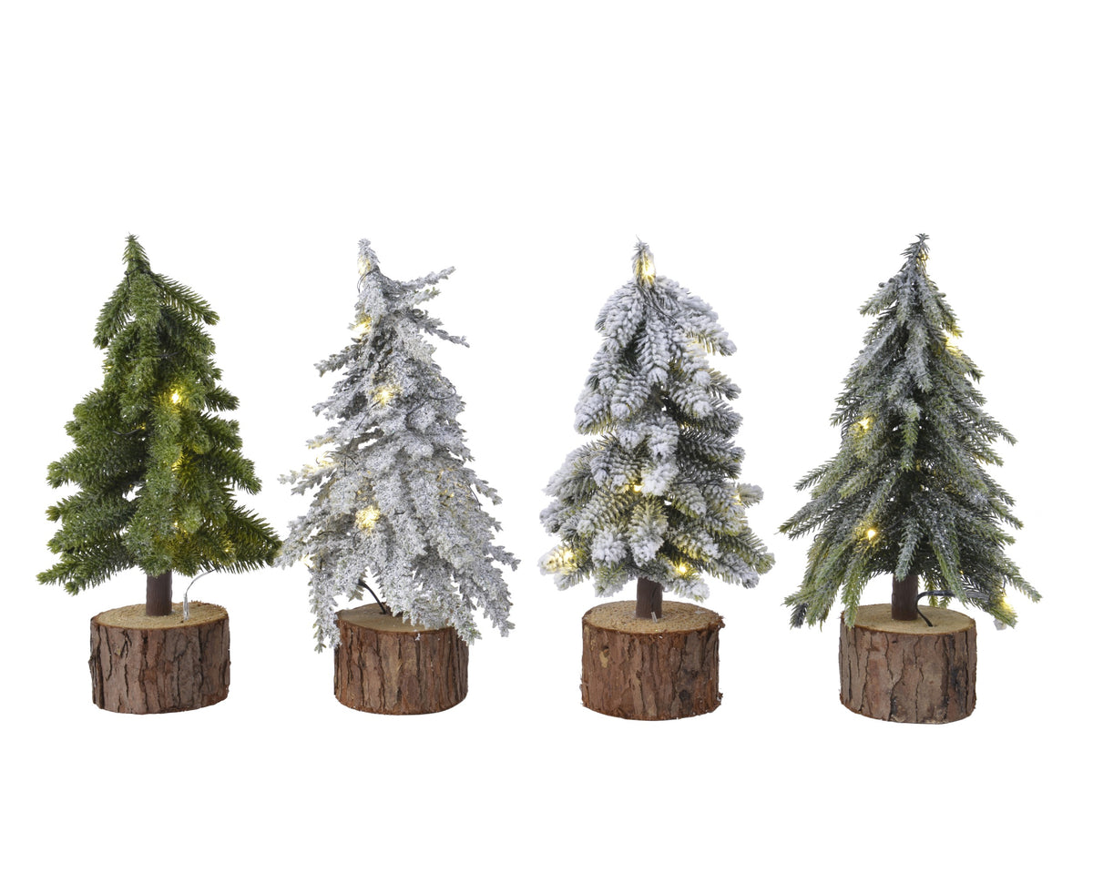 MINI TREE SNOWY LED BO INDOOR