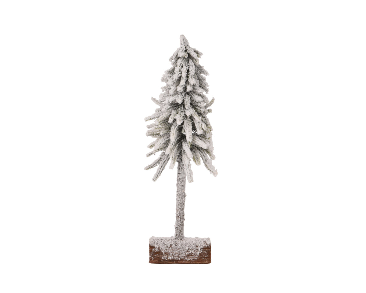 MINI TREE SNOWY INDOOR GREEN/WHITE DIÁMETRO 15CM X ALTO 45CM