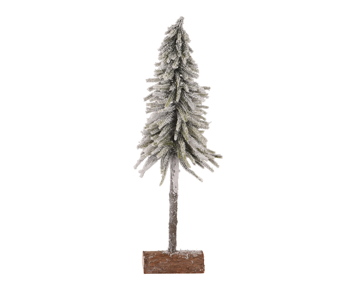 MINI TREE SNOWY INDOOR GREEN/WHITE DIÁMETRO 18CM X ALTO 60CM