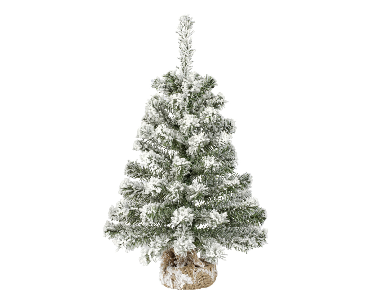 IMPERIAL MINI TREE SNOWY INDOOR GREEN/WHITE DIÁMETRO 35CM X ALTO 60CM