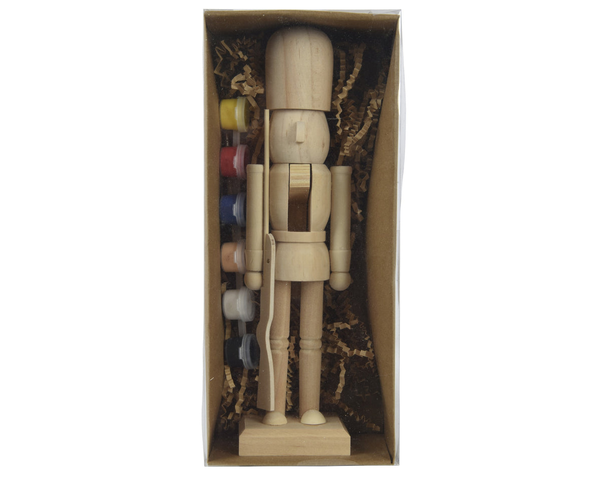 NUTCRACKER PINEWOOD DIY PAINTING FSC BLOND