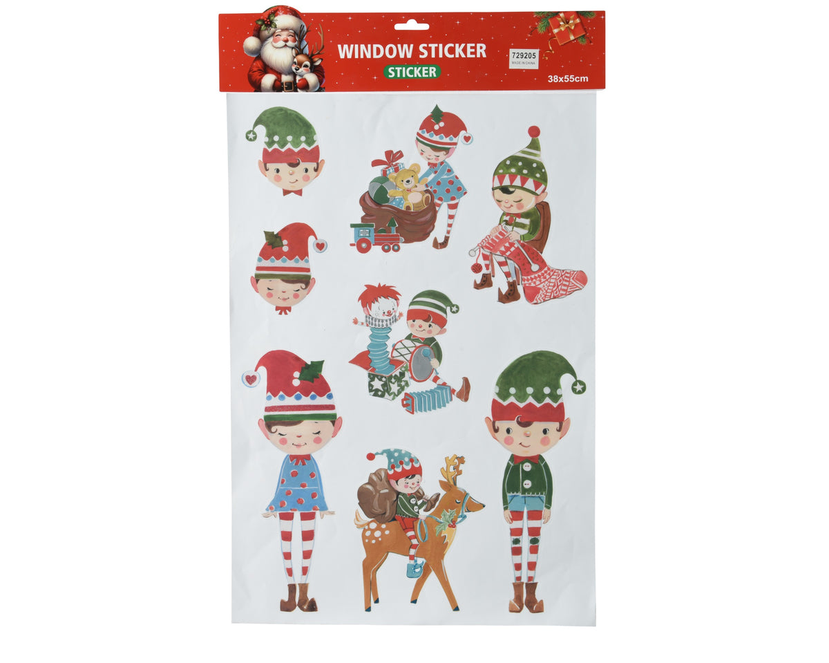 STICKER PVC GLUE - PRINTING ADD CRYSTAL GLITTER MULTI LARGO 56CM X ANCHO 38CM X ALTO 0.1CM