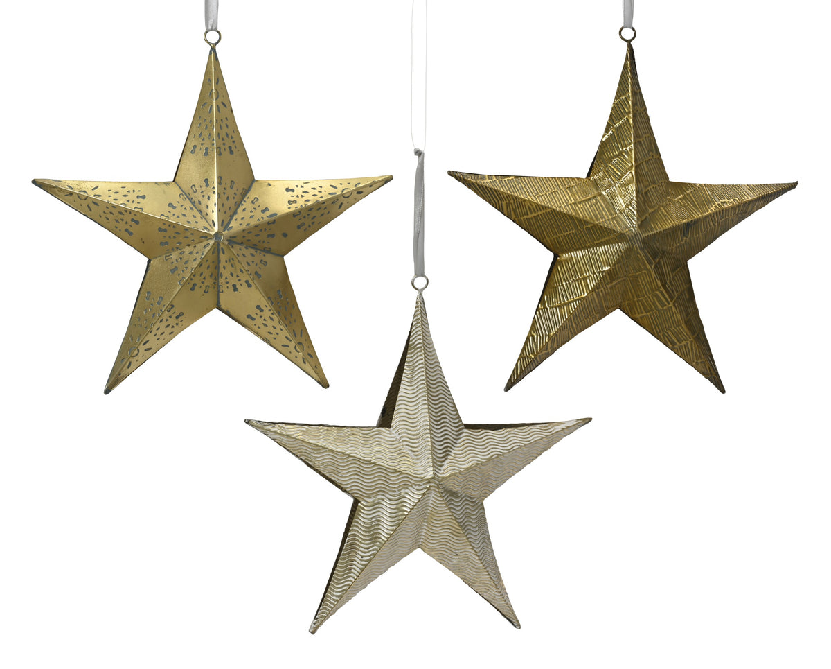 HANGER IRON 3ASS GOLD LARGO 16CM X ANCHO 17CM X ALTO 5CM