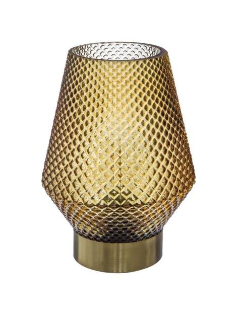 LÁMPARA DE MESA GLASS LED 2ASS CLR