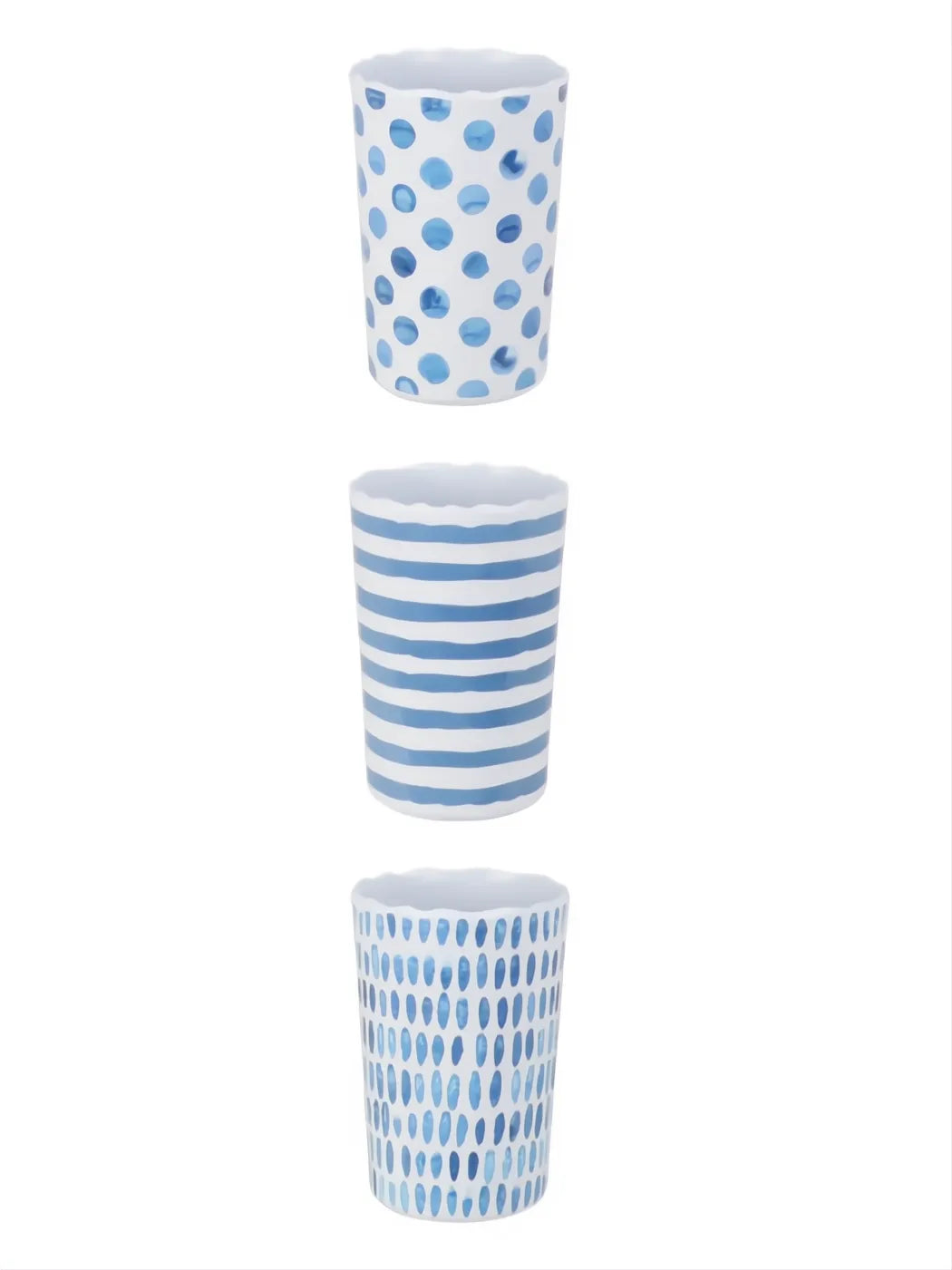 VASO MELAMINA 11X8CM. MARINO