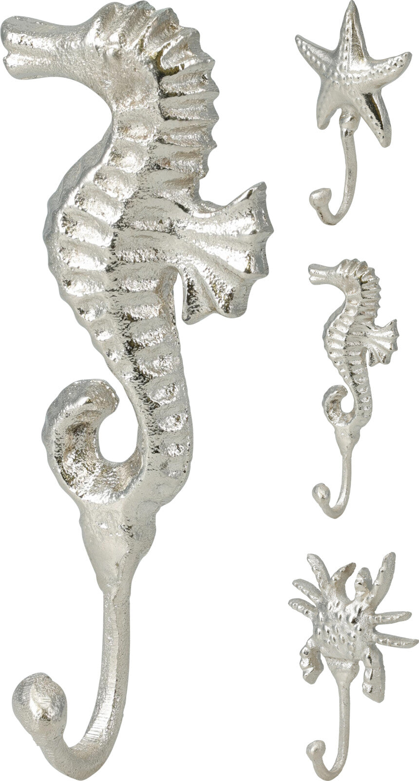 COLGADOR 15 CM PLATA 3 ASS DISEÑO MARINO