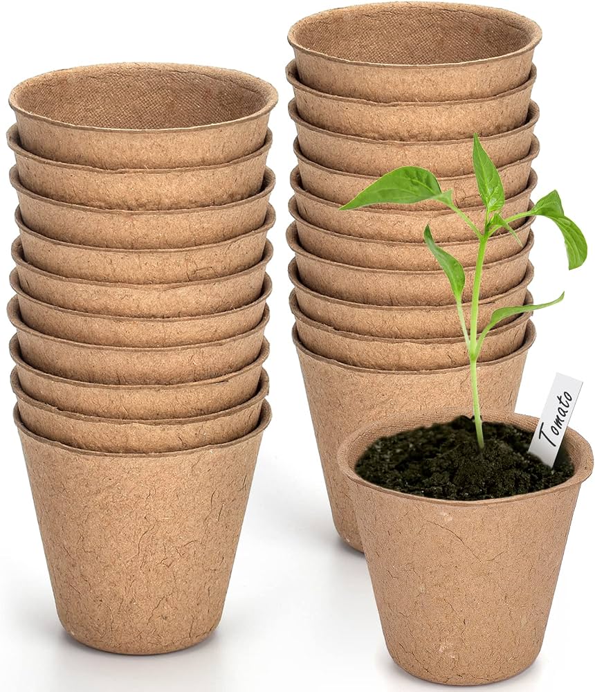 MACETAS SIEMBRA ST12PCS DIA8X7.5CM