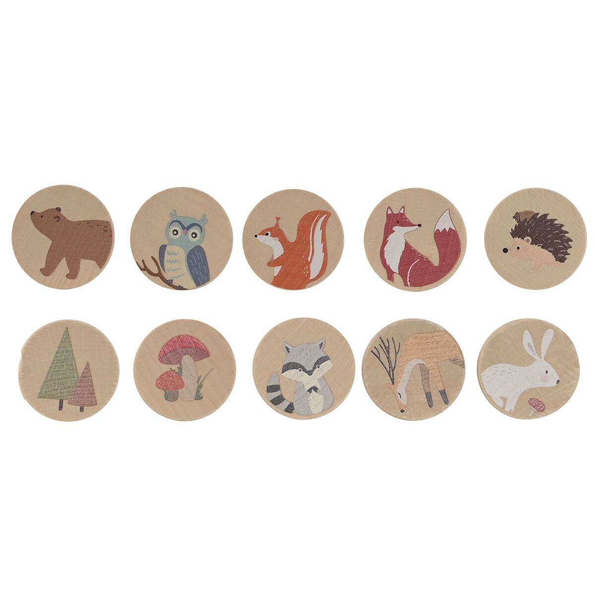 JUEGO DE MESA SET 21 MADERA 19X6.5X4 MEMORIA
