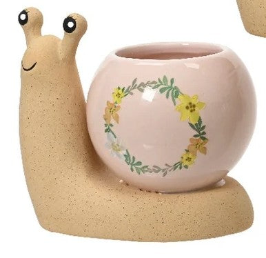 MACETA CON FORMA DE CARACOL