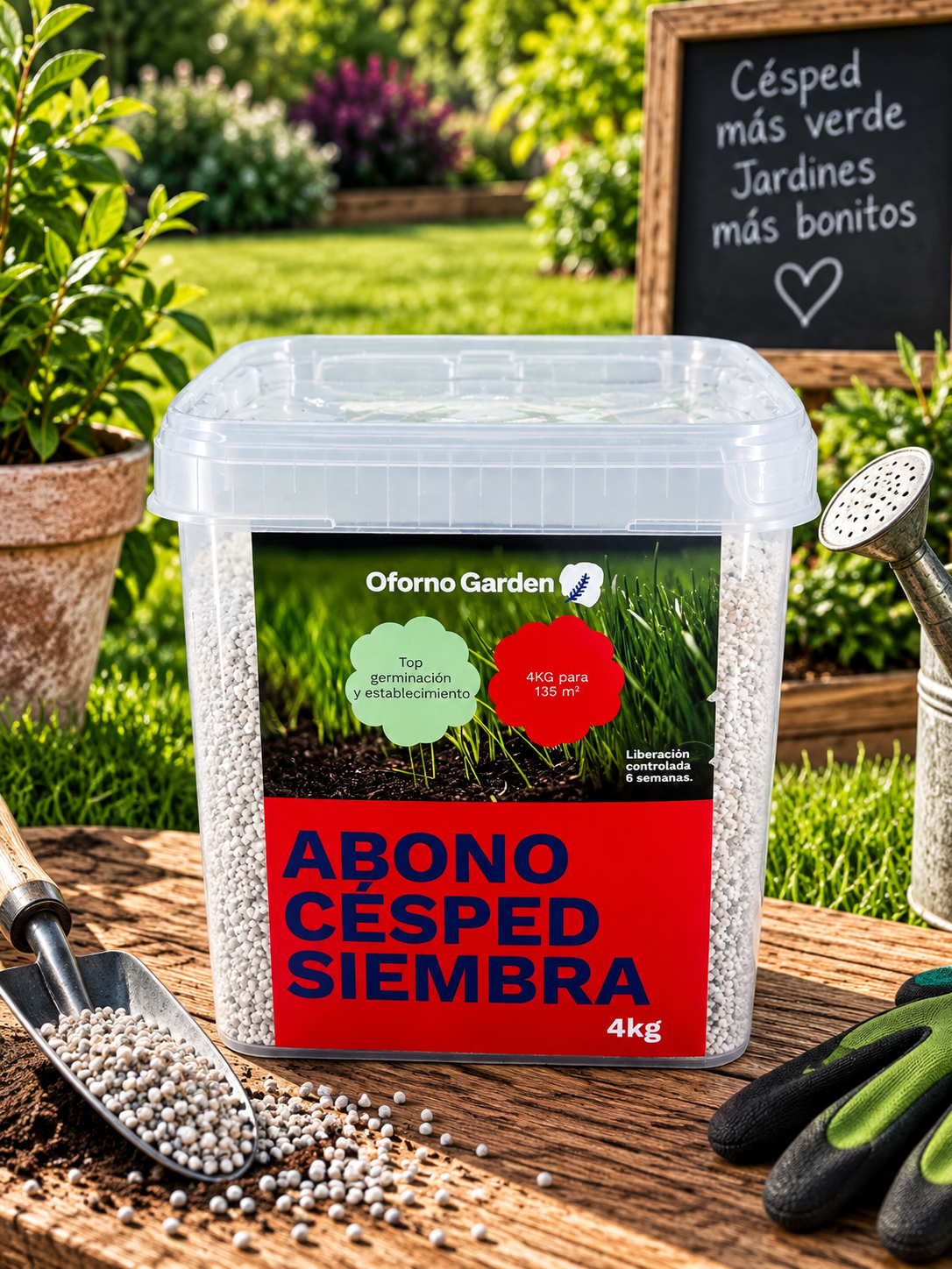 ABONO CÉSPED SIEMBRA OFORNO 4KG