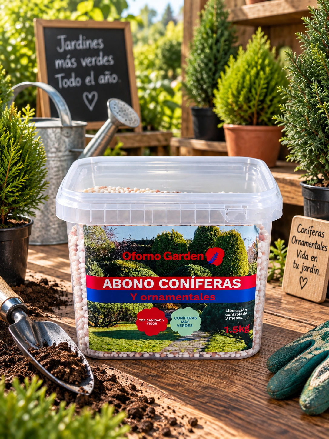 ABONOS CONIFERAS Y ORNAMENTALES OFORNO 1,5KG