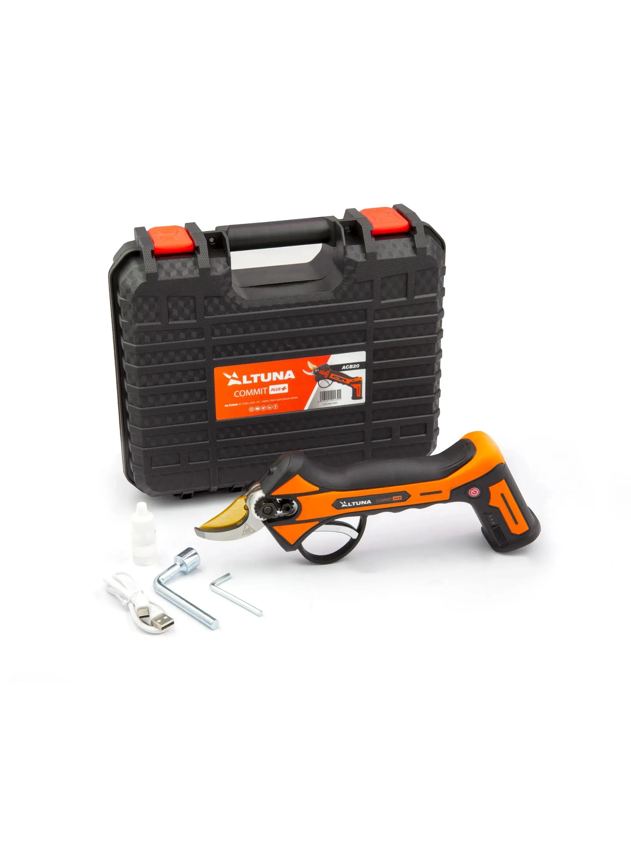 TIJERA BAT. CUCHILLA TITANIO 8V 5AH 25MM