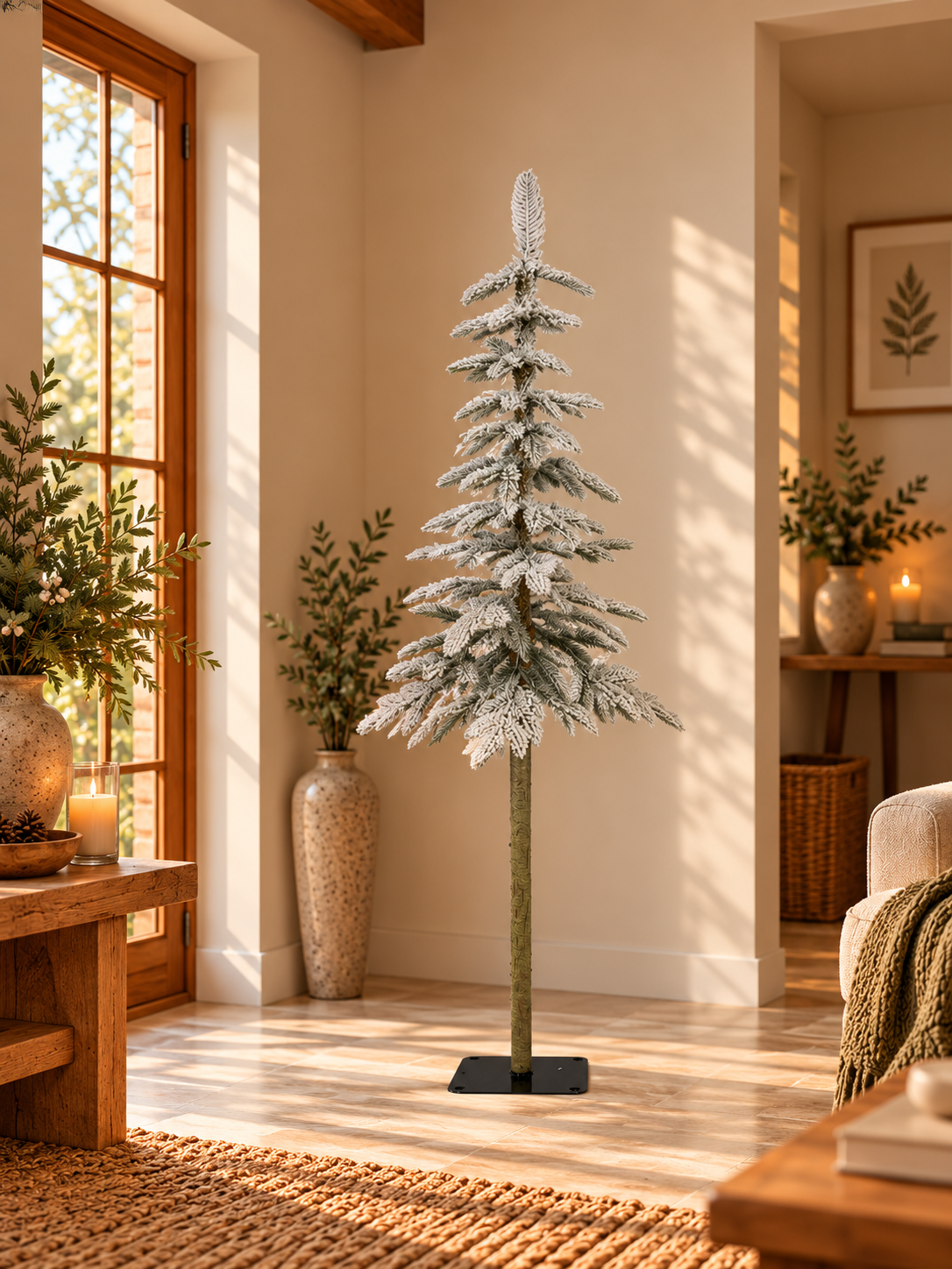ÁRBOL DE NAVIDAD 150CM NEVADO