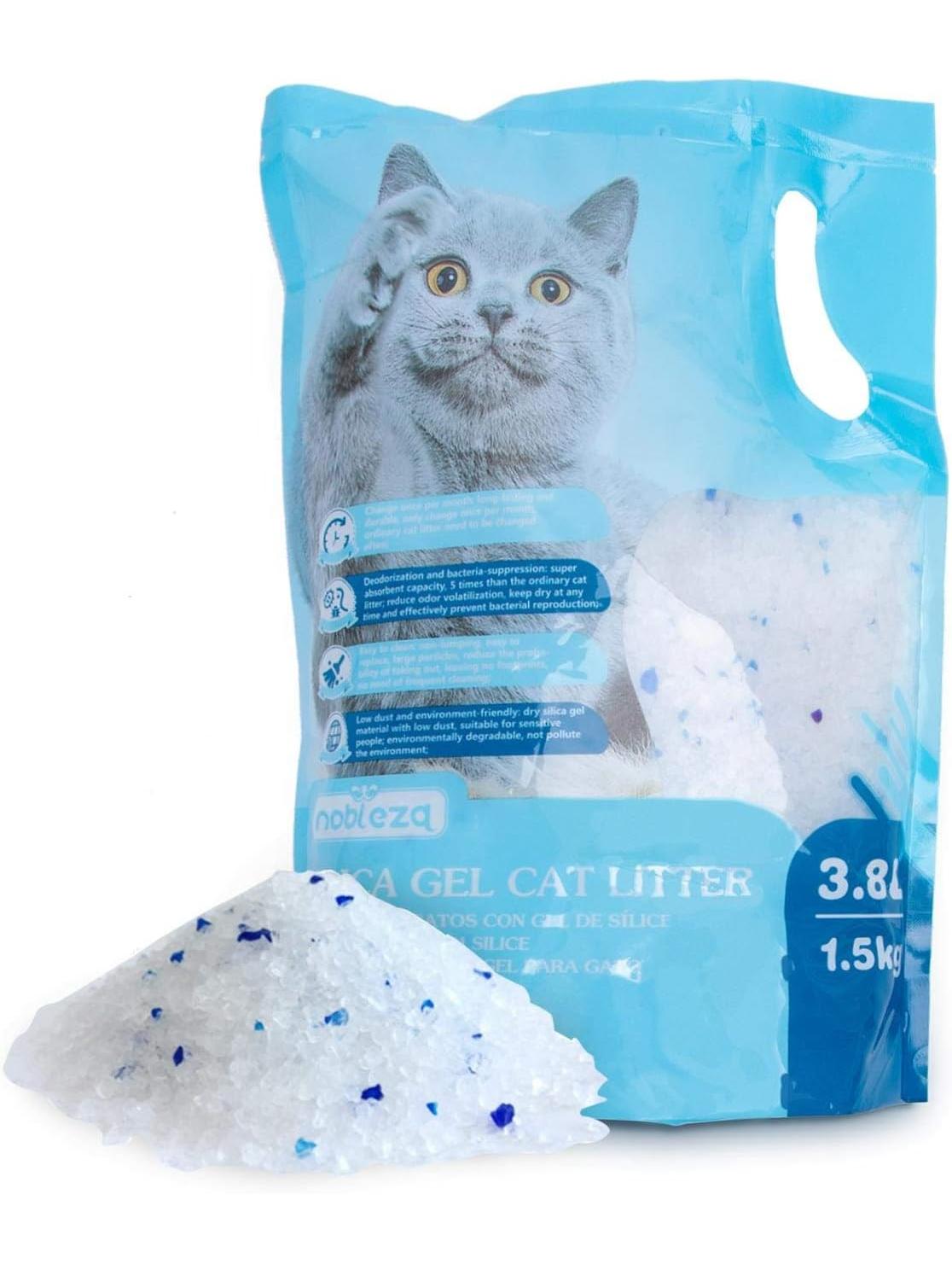 ARENA GEL SILICE PARA GATOS 1.53KG
