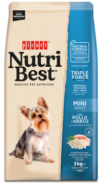 PIENSO NUTRIBEST ADULT MINI, 3KG