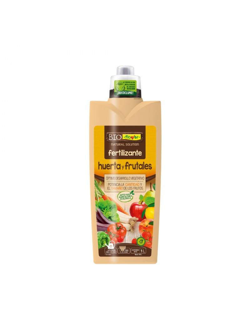 BIOFLOWER FERTIL HUERTA Y FRUTALES 1L