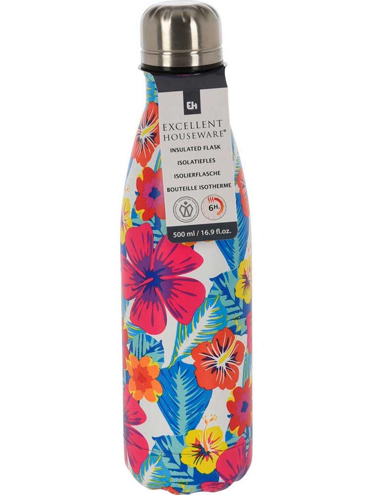 BOTELLA TERMO 500ML.INOX 6ASS