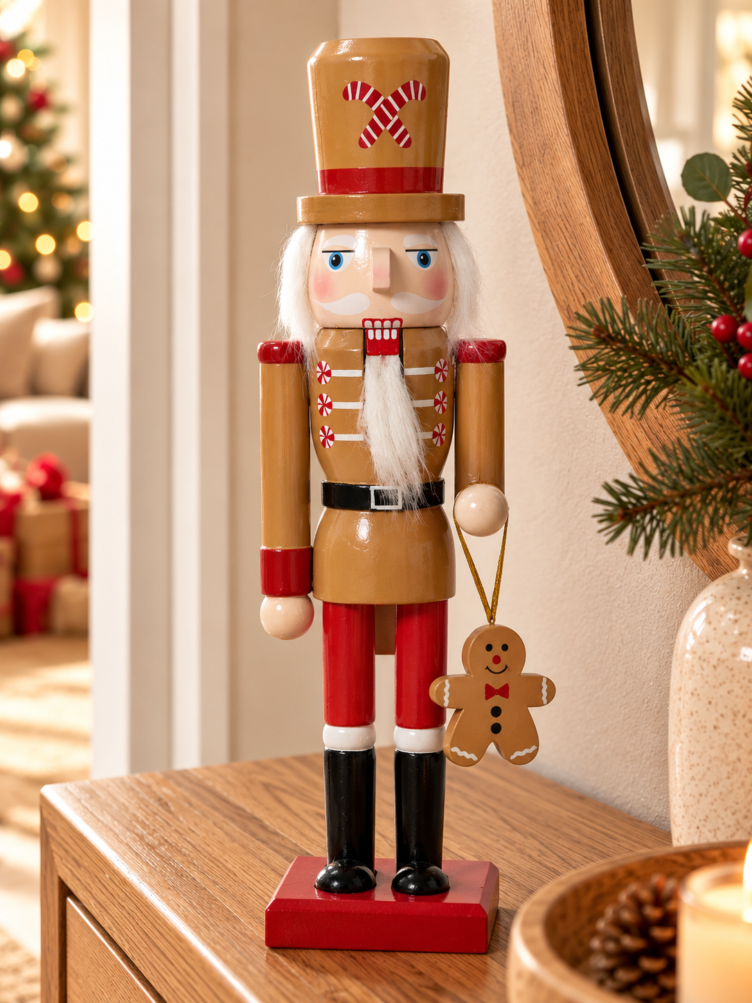 CASCANUECES NAVIDEÑO DE 38CM