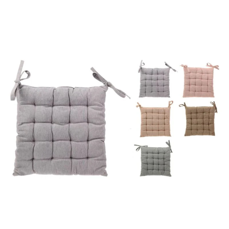 COJIN DE SILLA 40X40CM 6ASS UNI CLR