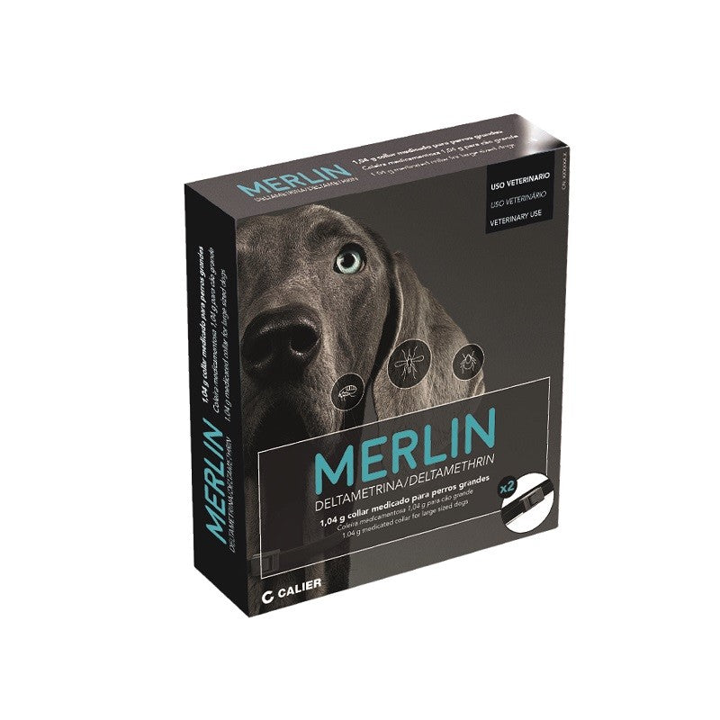 COLLAR MERLIN 1.04 GR PERRO 65 CM 2UNIDADES