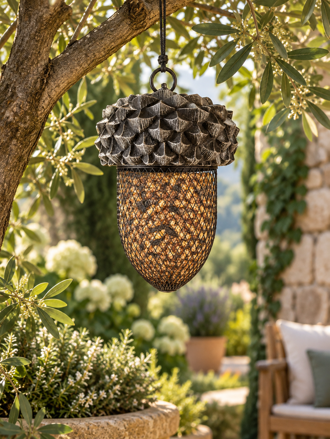 COMEDERO PARA AVES BELLOTA
