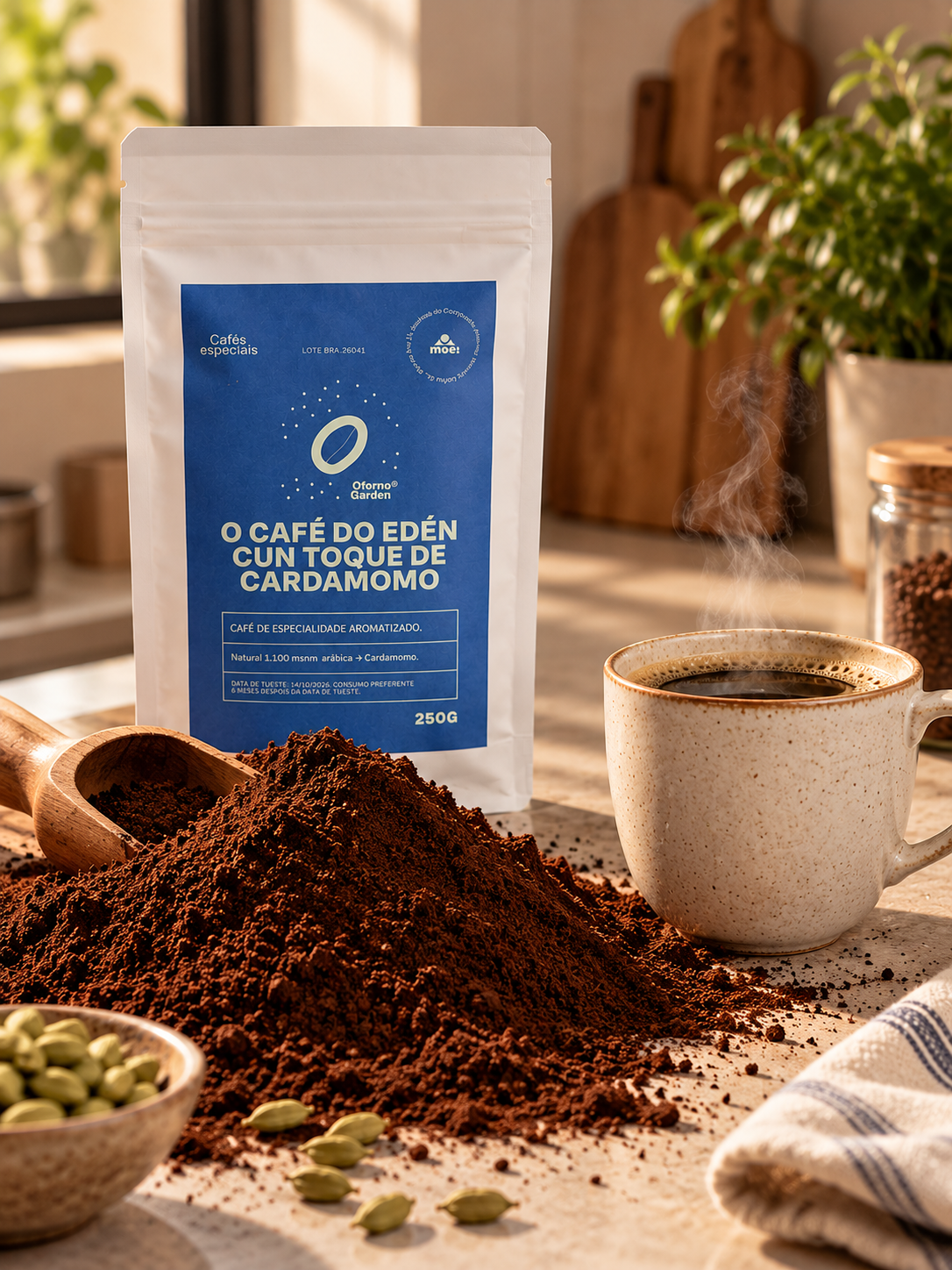 CAFÉ OFORNO 100% ARABICO MOLIDO 250GR