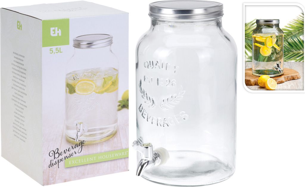 DISPENSADOR DE BEBIDAS 5,5LTRS