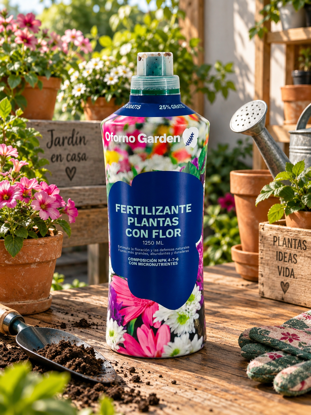 FERTILIZANTE PLANTAS DE FLOR OFORNO 1250ML