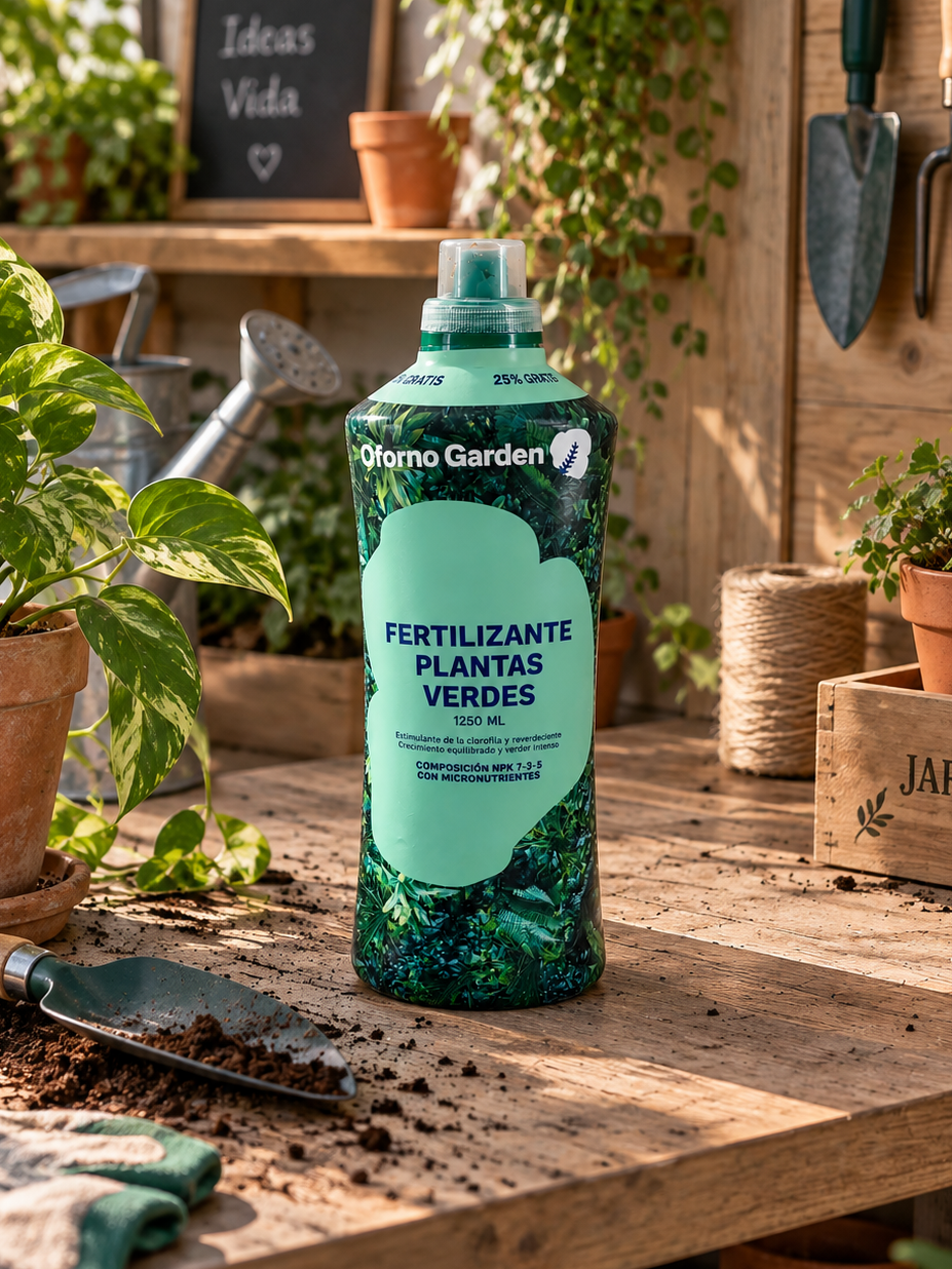 FERTILIZANTE PLANTAS VERDES OFORNO 1250ML