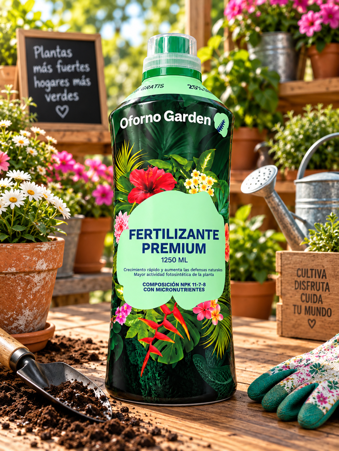 FERTILIZANTE PREMIUM O FORNO 1250ML