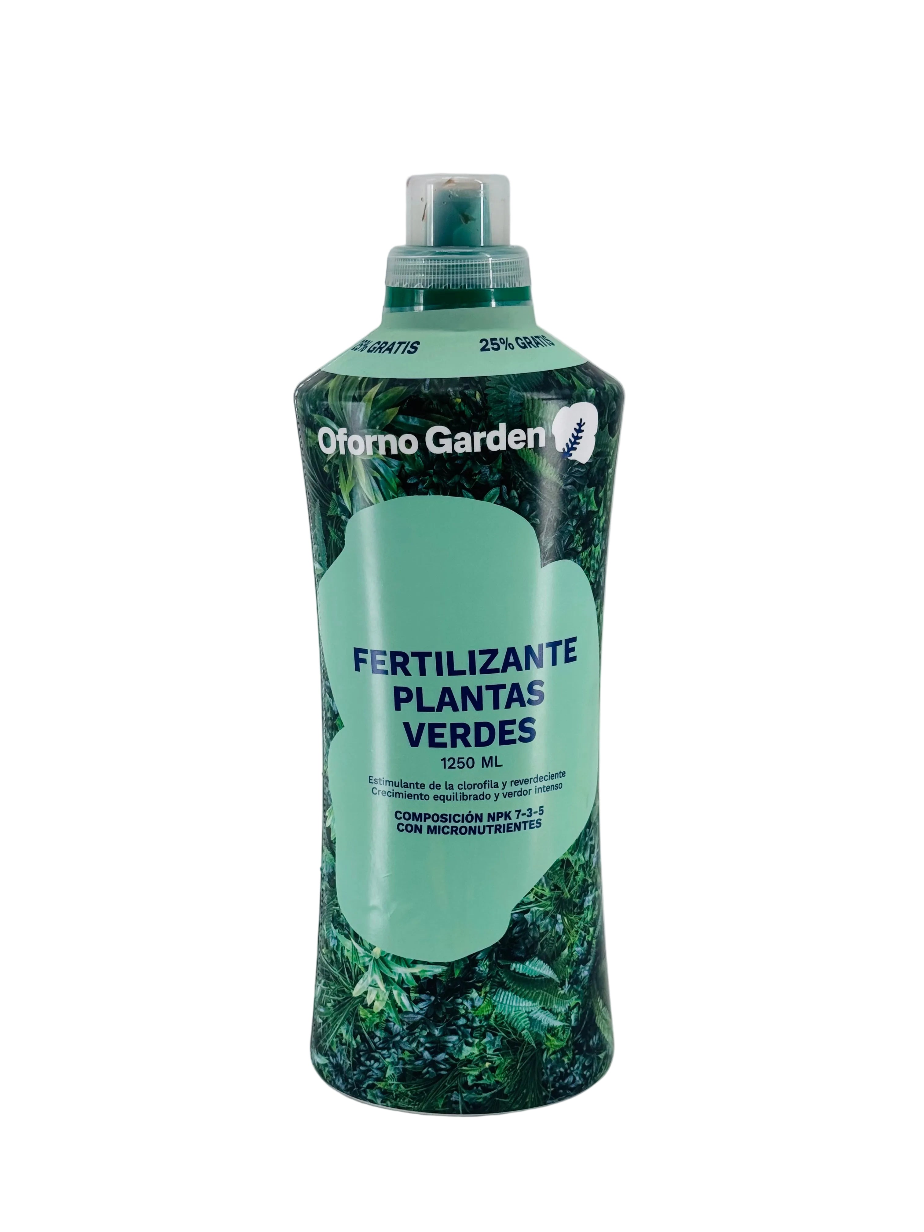 FERTILIZANTE PLANTAS VERDES O FORNO 1250ML