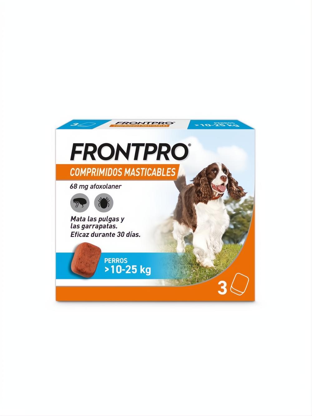 FRONTPRO 68MG 3 COMP MAST 10-25KG